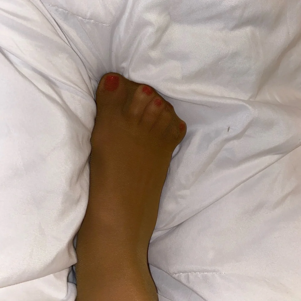 COPY - Tan/ beige pantyhose worn and like new available - Picture 6 of 7